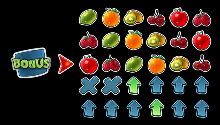 Бонусная игра слота Fruits Land